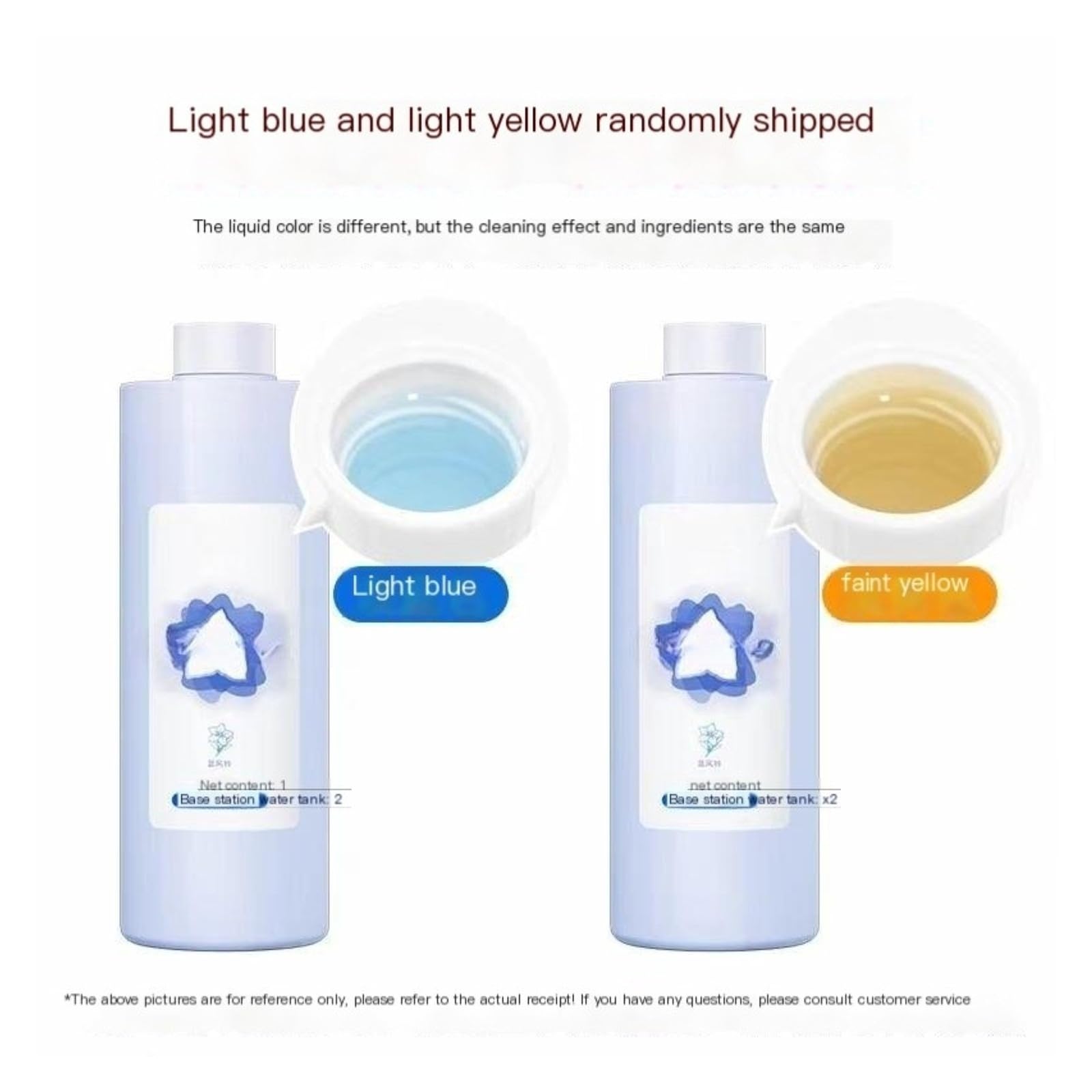 Líquido Limpiador De Pisos. Aroma A Campanas De Viento Azules, 1 L (33.8 Fl Oz). Compatible Para DEEBOT T30S COMBO/X2/X2 COMBO/X1 TURBO/OMNI. Soluciones For La Limpieza De Pisos.(2pcs)