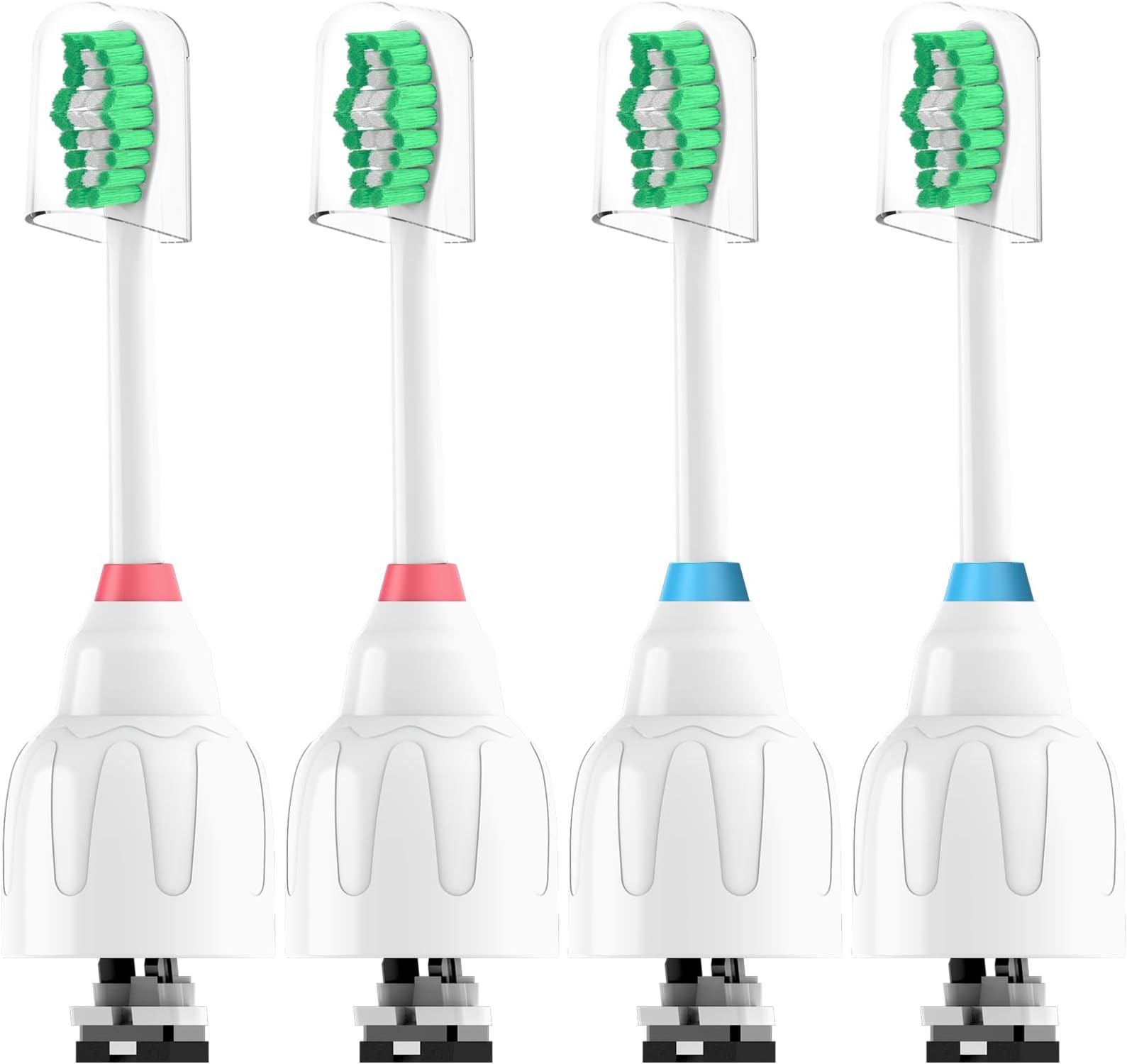 GERAGER Replacement Heads Compatible with Phillips Sonicare E Series Toothbrush, Brush Head Refill Heads for Essence HX7022 HX7023 HX5610, 4 Pack