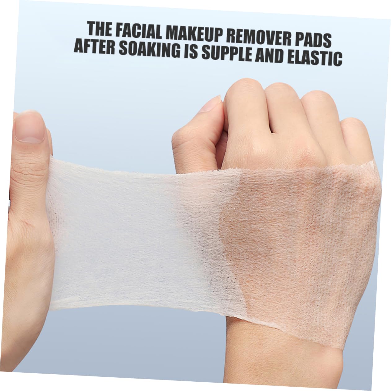Baluue Cotton Pads Rectangular for Face 240 Pieces Makeup Remover Pads Soft Texture for Sk