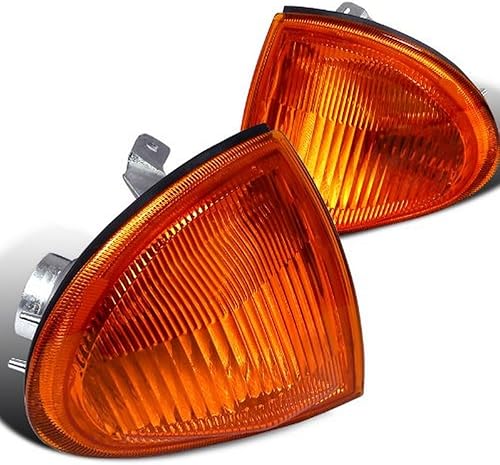 SPEC-D TUNING Luces de señal de esquina ámbar compatibles con Honda Del Sol 1993-1997 L+R Pair Assembly