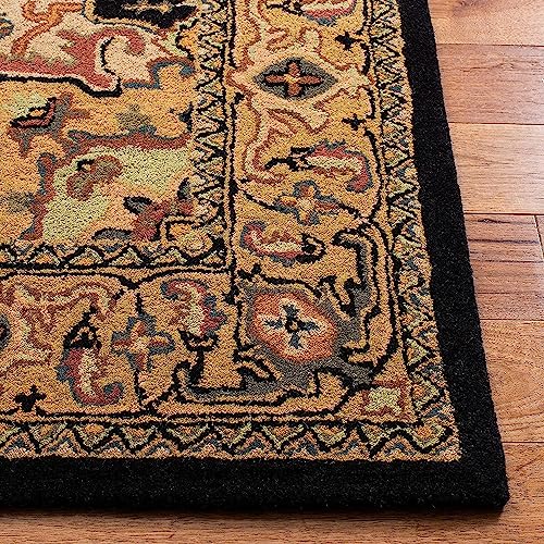 Image of Carpet Mahal Handmade Handwoven Tufted Made of 100% Soft Blended Wool Export Quality Carpets with 1 Inch Thickness (7x10 Feet) Color Multi