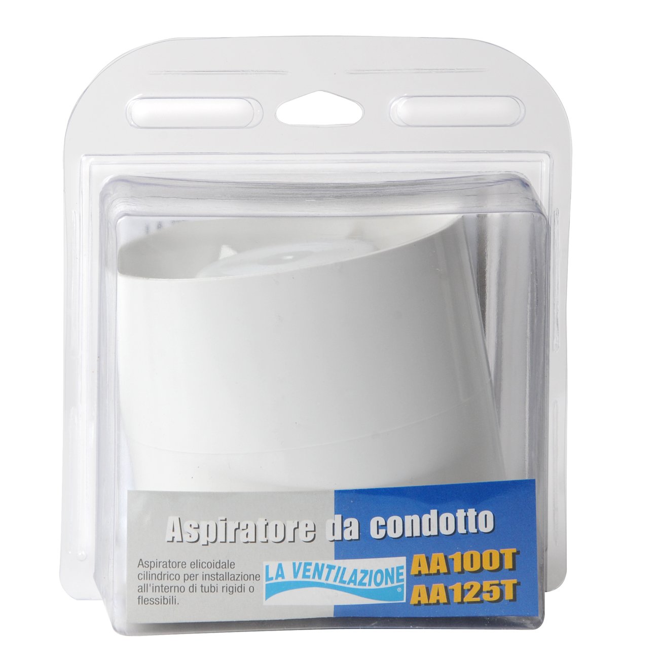 La Ventilazione AA125T Aspiratore Elicoidale per Condotti di Aerazione, diametro 120/125 mm
