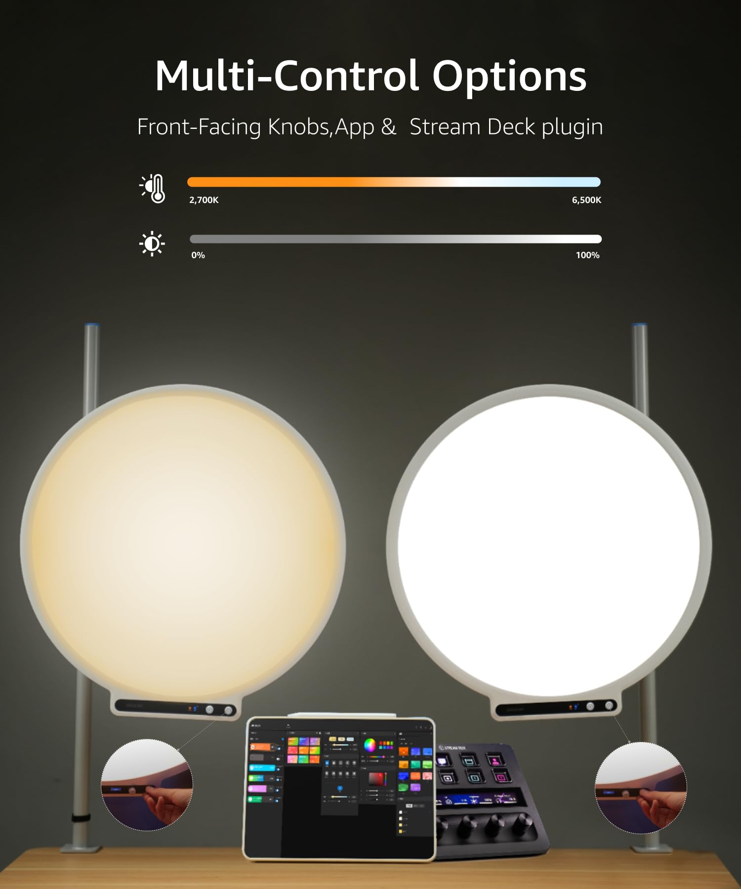 amaran Verge デスクトップ用LEDパネルライト Amazon.co.jp: amaran Verge デスクトップ用LEDパネルライト