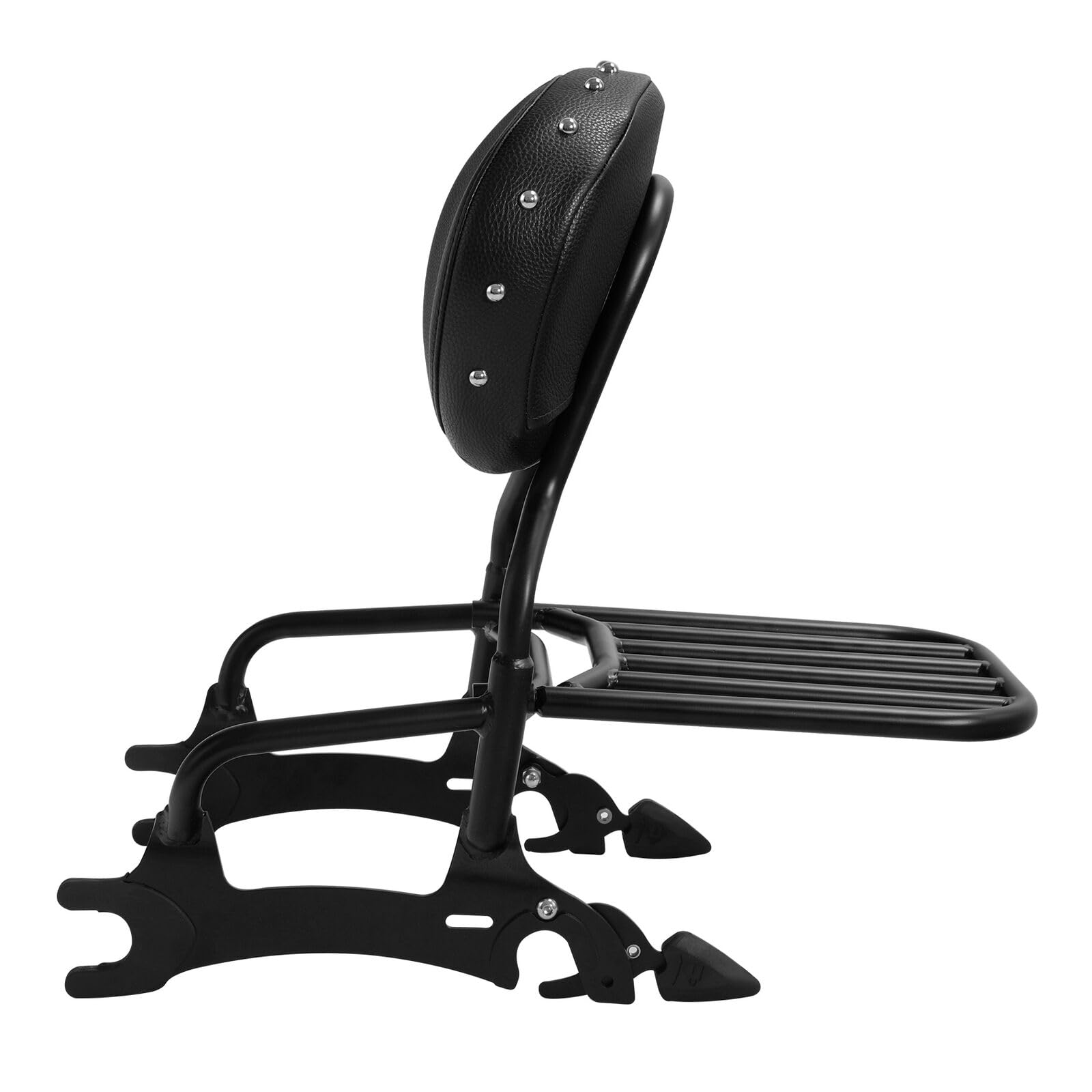 TCMT Rückenlehne Sissy Bar Gepäckträger passend für 2014–2025 Chieftain 2020–2025 Roadmaster Dark Horse 2021–2025 Indian Challenger Springfield 2020–2021 Indian Vintage