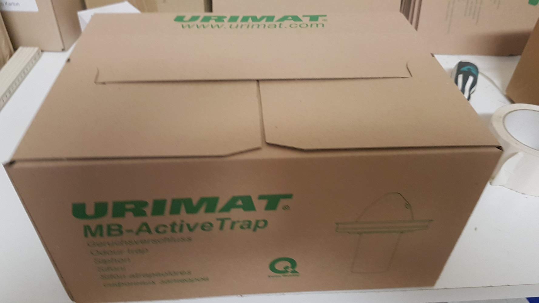 MB ActiveTrap – para platillos URIMAT de plástico sanitario (unidades por unidad: 6)