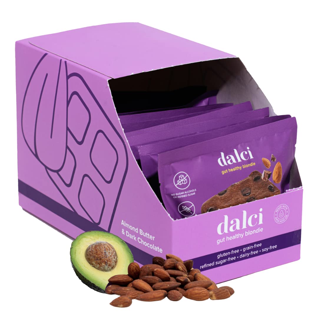 Dalci Gut Healthy Brownie with Avocado Oil, Unrefined Coconut Sugar, Gut-Friendly for Adults and Kid
