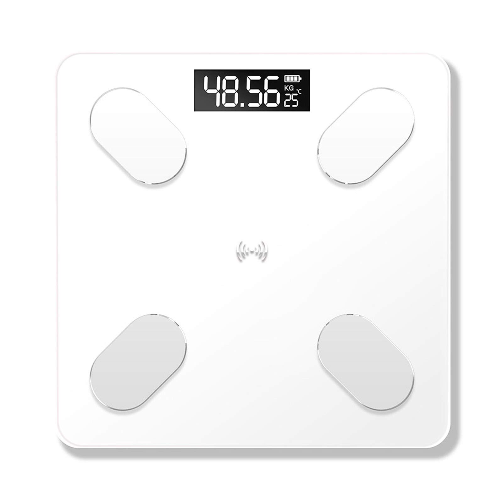 Smart Health Scale Body Weight Scale LCD Body Fat Scale Bathroom Scale BMI Muscle Mass Measurement Support APP Connection-image-34