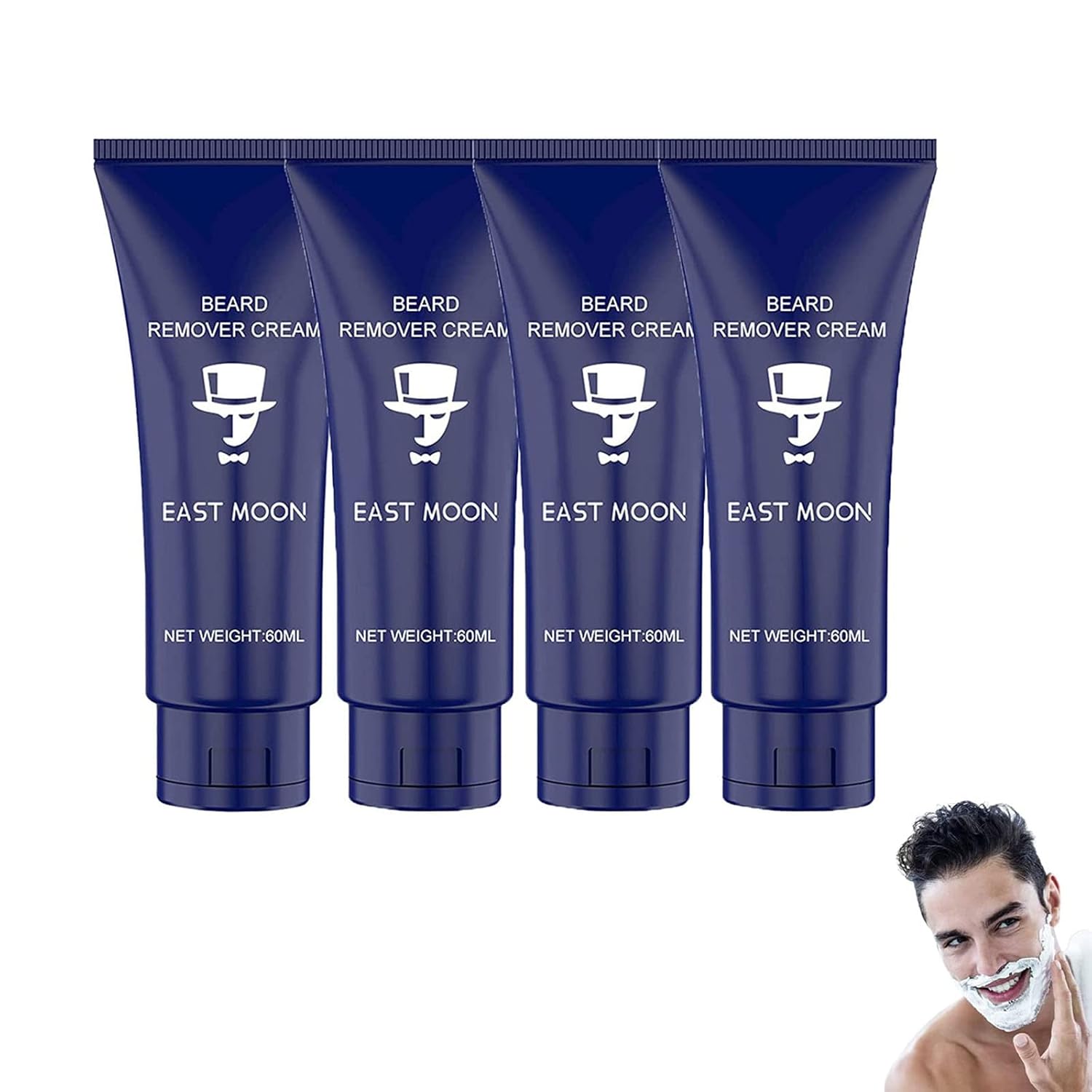 Men Permanent Hair Removal Cream,Depilatory Paste Face