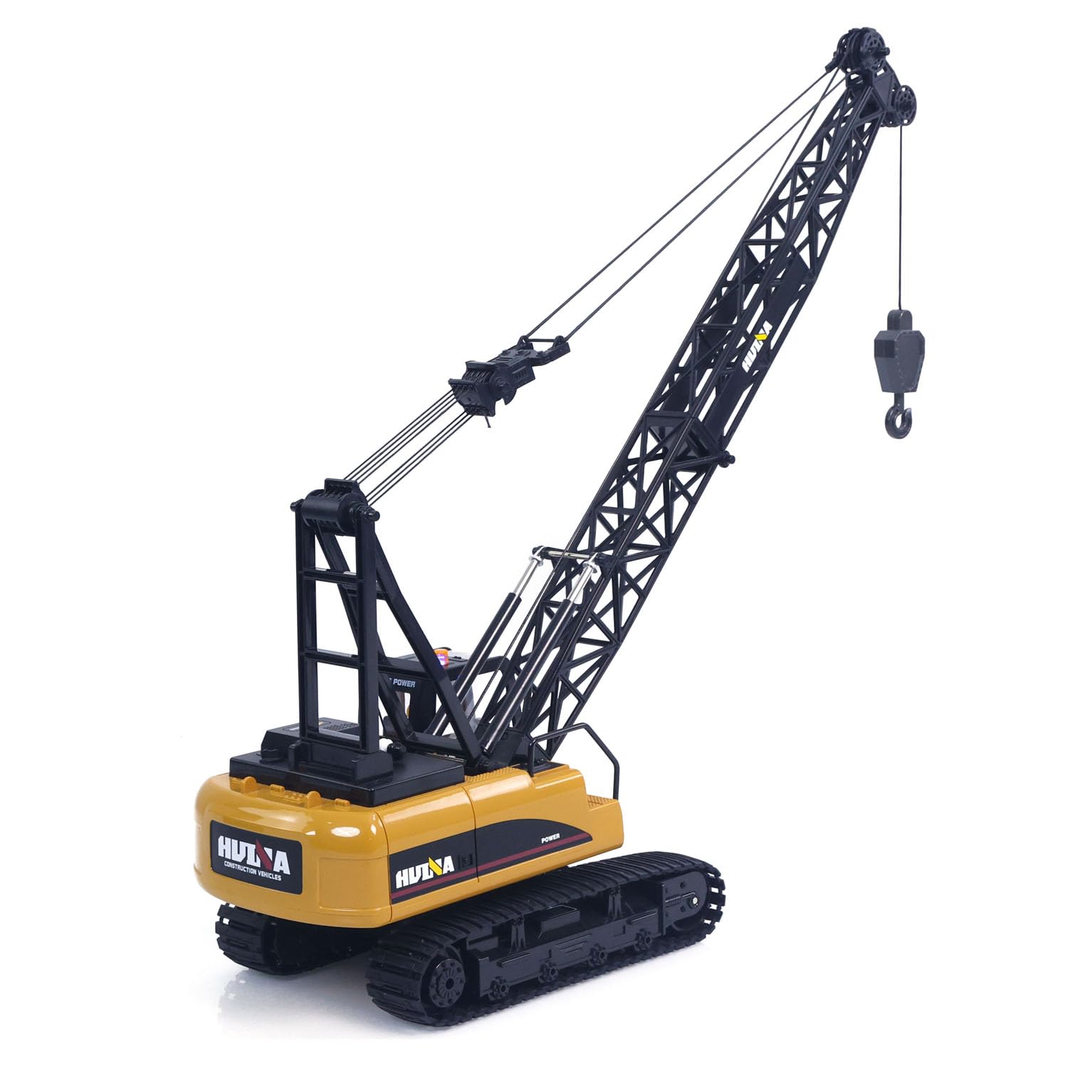 HUINA 572 15CH RC 1/14 grúa de construcción camión torre excavadora modelo coche hobby grado modelo para adulto hobby