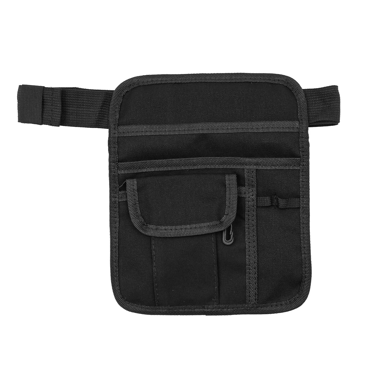 WANGCL Bolsa para Dinero en la Cintura para Servidor de Restaurante, Delantal para Bar, Bolsa con Hebilla de cinturón Ajustable, Soporte para cheques para Camarera y Camarero
