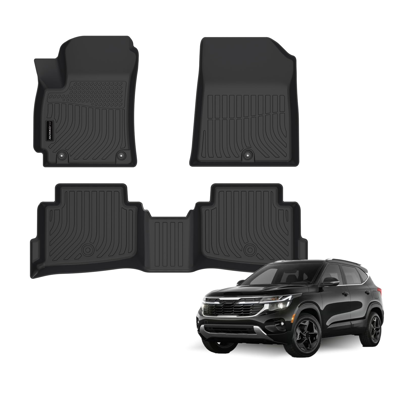 AUXKO All-Weather Floor Mats (Seltos 2024–2026)