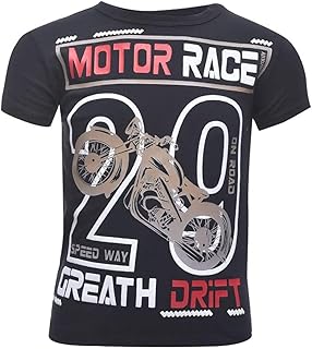 kid PIX Boys Cotton Half Sleeve T-Shirt