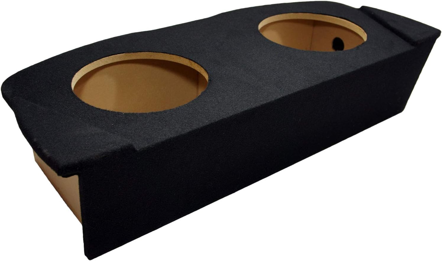American Sound Connection ASC NT2X10-350Z-STRUTBOX Compatible with Nissan 350Z 2003-2008 Custom Fit Dual 10" Subwoofer Enclosure Sub Box W/Amp Mount Rack