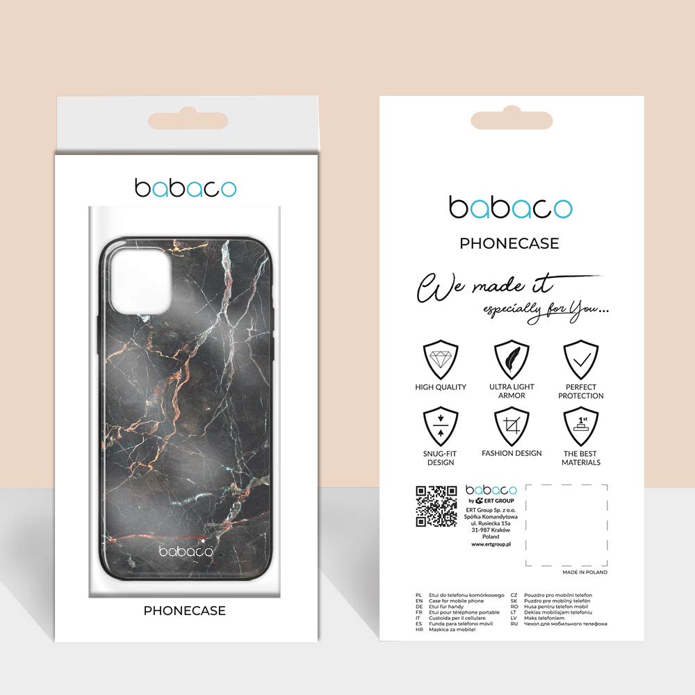 Custodia Marmo iPhone 11 | Cover Gold Marble Chic Antiurto Sottile