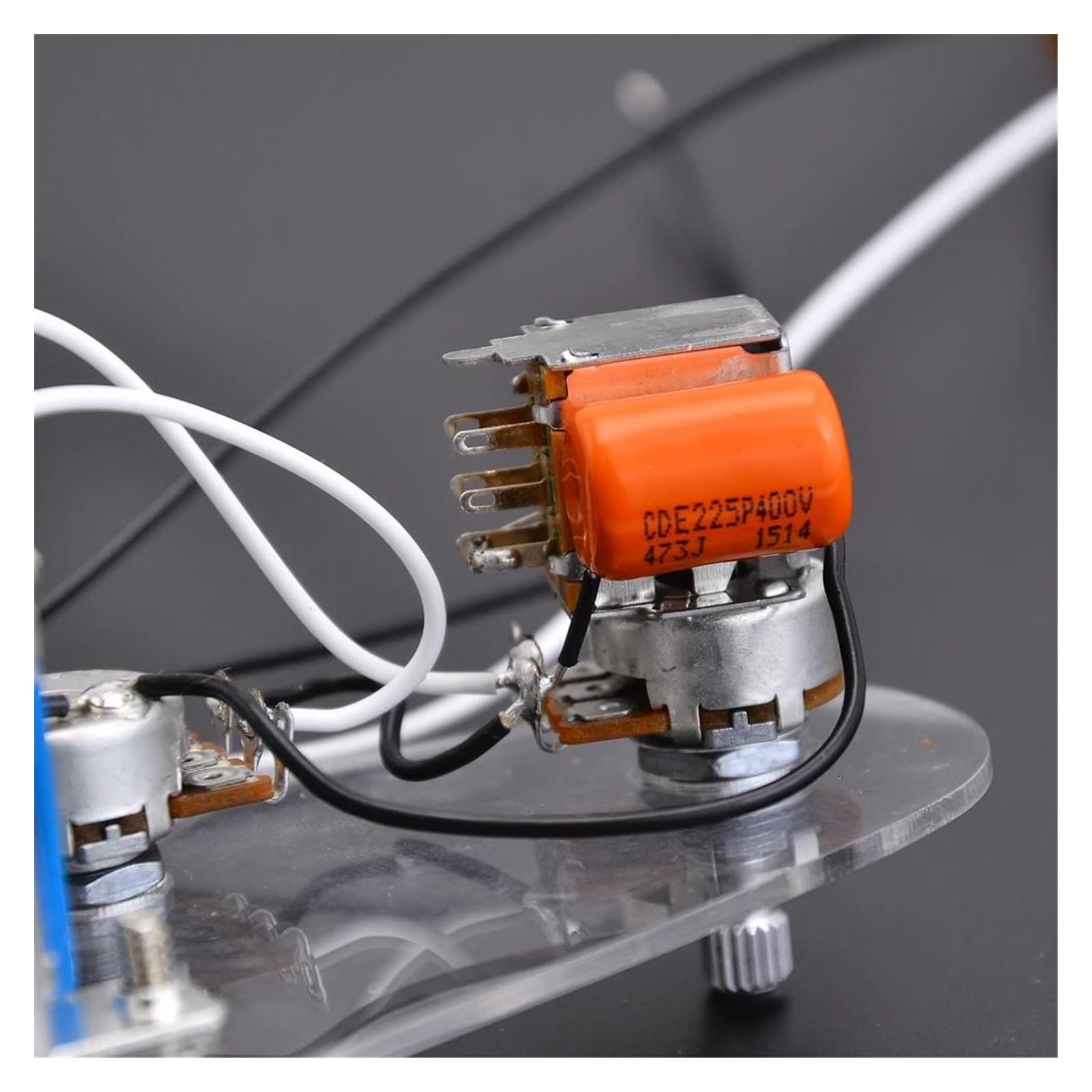 Potencjometr Push Pull 250K Z 5 Pozycjami Do Wiązki Przewodów Gitary Elektrycznej Z Przetwornikami SSH Beginner Uprząż gitarowa