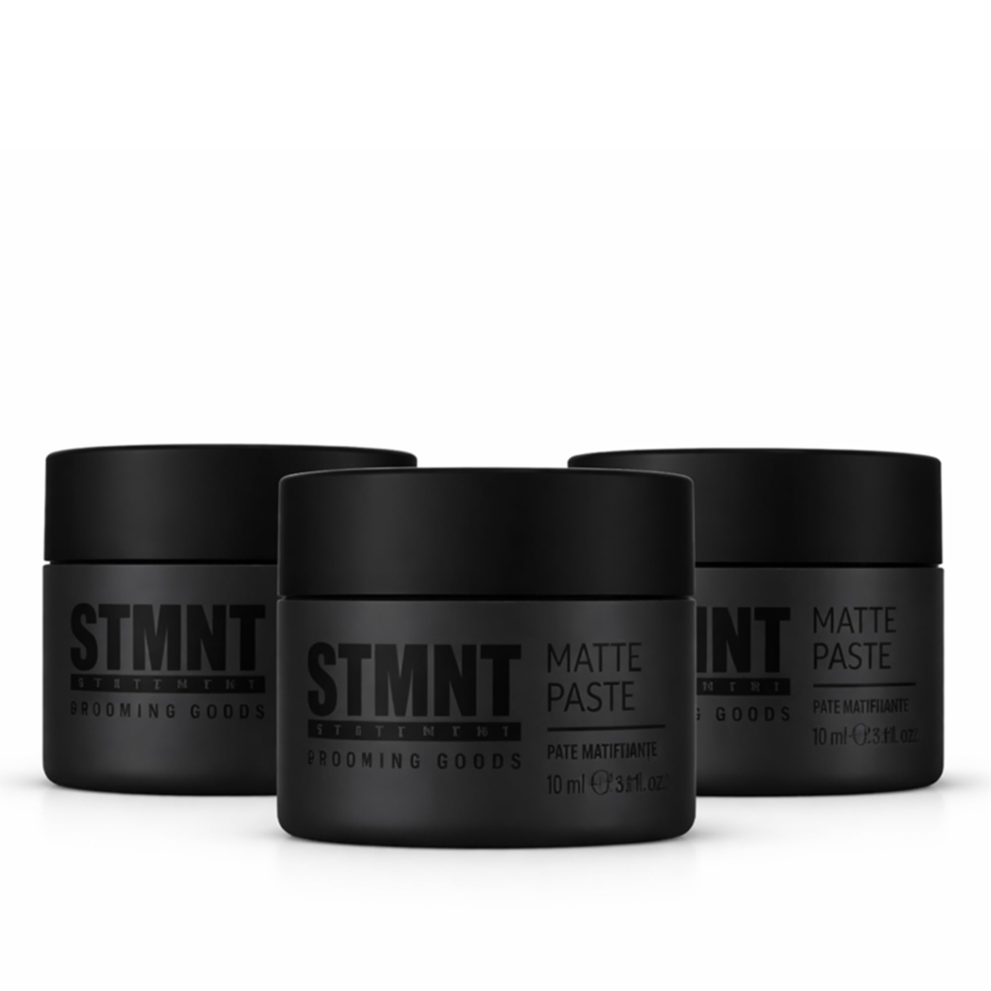 STMNT STATEMENT GROOMING GOODS Matte Paste - Cera Pelo Hombre - Textura - Fijación Fuerte - Efecto Ultra Mate