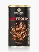 Beef Protein Hidrolisado 420g Cacau Essential Nutrition Proteína da Carne em Pó Sabor Cacau