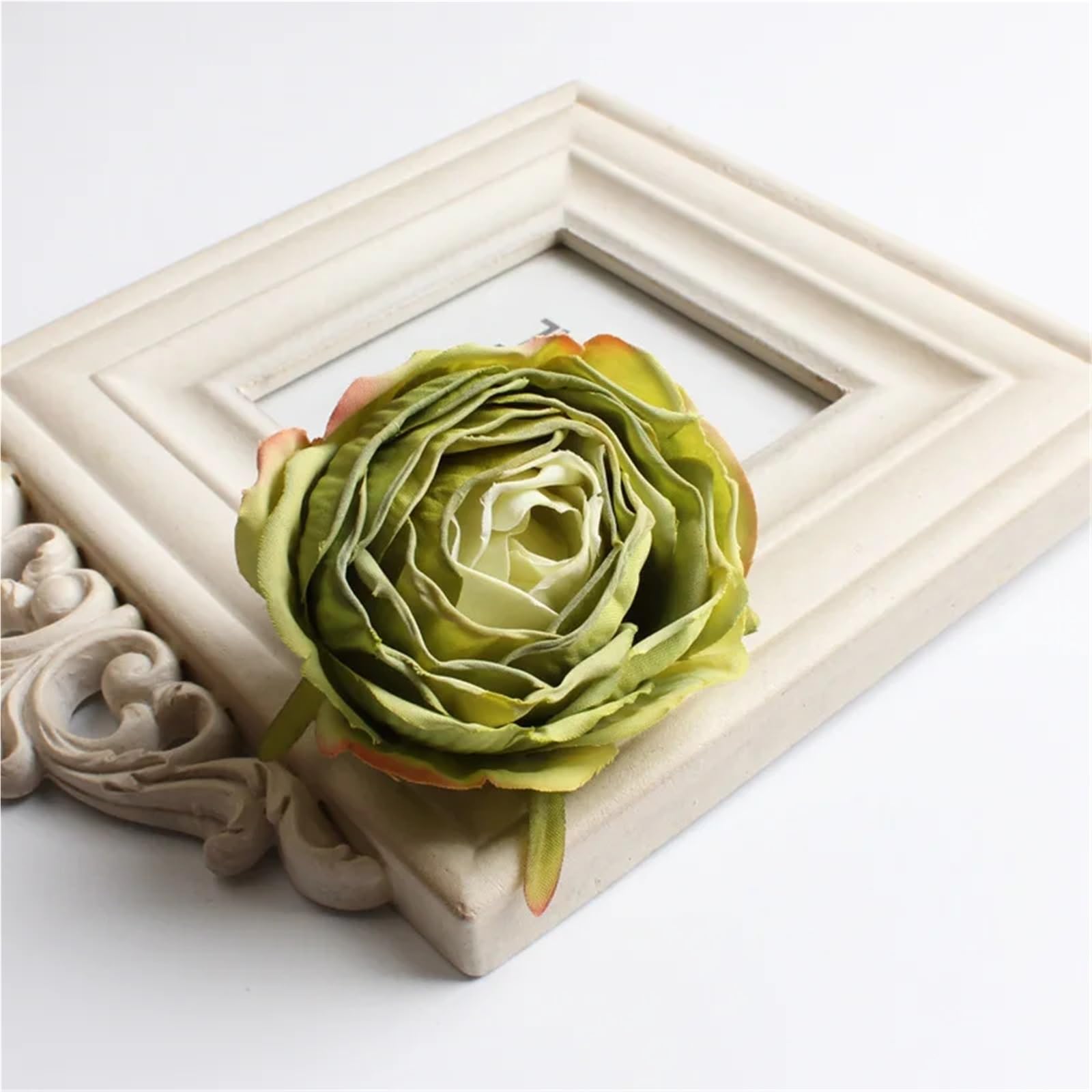 Fiori Di Stoffa 50 pezzi 14 colori 7 cm testa di fiore in tessuto di seta artificiale for fai da te matrimonio bouquet da