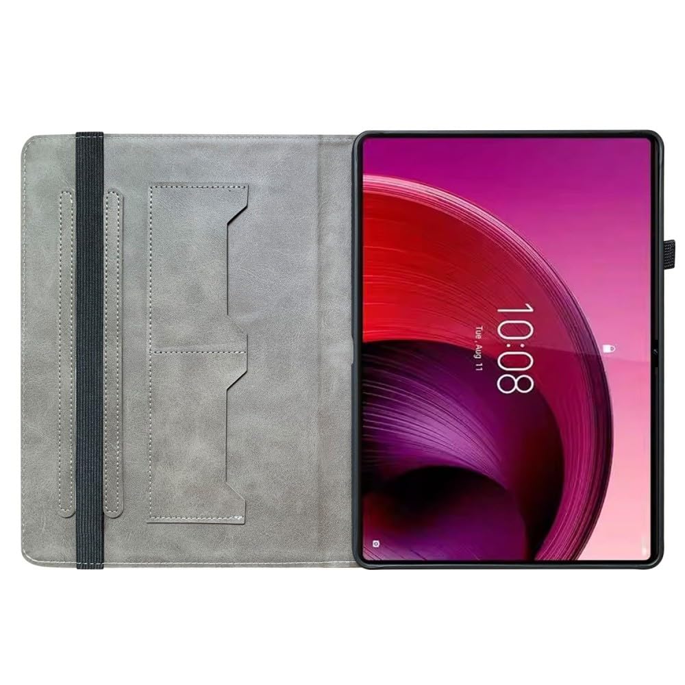 Generic Funda compatible con Lenovo Tab M10 HD (2ª generación) TB-X306F / TB-X306X (color: mariposa rosa), a prueba de golpes, funda de piel con función atril