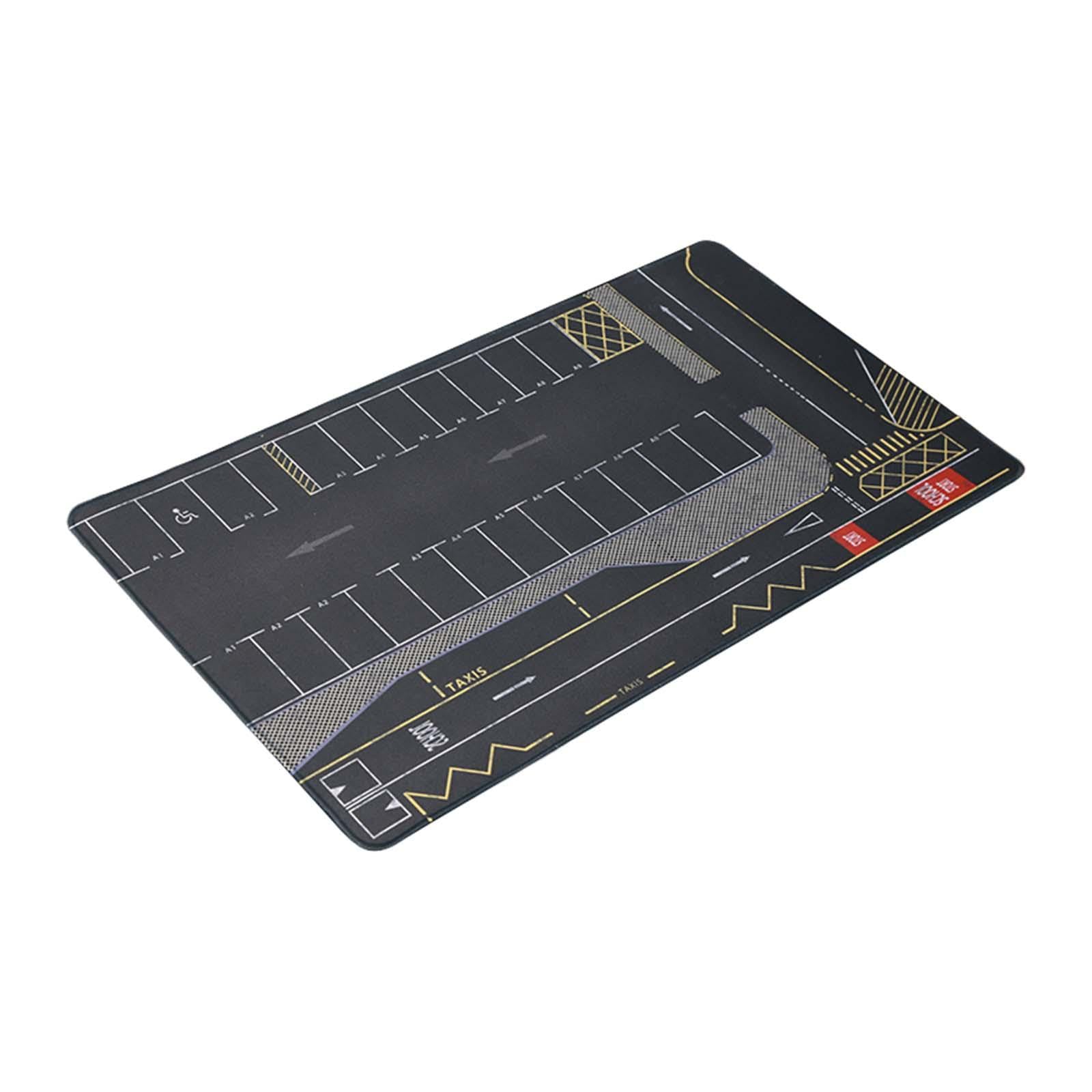 MotiveTech Rolled Up Nonslip Layout for Children 1:64 Model Car Display Parking Lot Mat