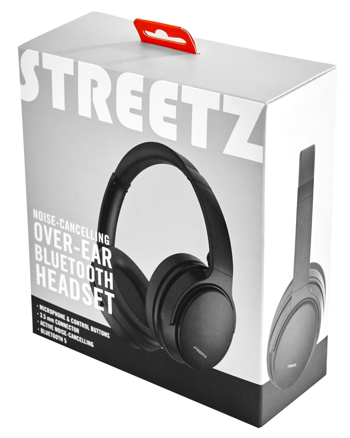 STREETZ Casque sans Fil Bluetooth Anti Bruit HL-BT404 (Noir)