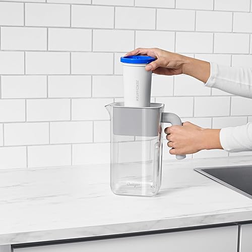 Miniatura 2 de Culligan Paquete de 3 filtros de repuesto con tecnología ZeroWater, filtro de agua avanzado de 5 etapas, certificado IAPMO para reducir el plomo,