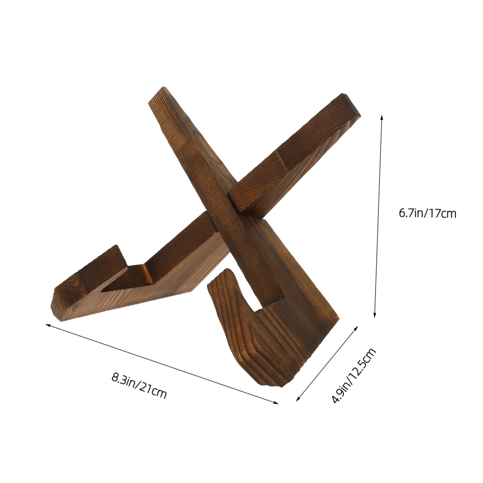 Cabilock Recipe Stand Stable Base Multi-Functional Kitchen Reading Rack for Displays Minimalist Design for Home Office Use Non-deforming Book Holder