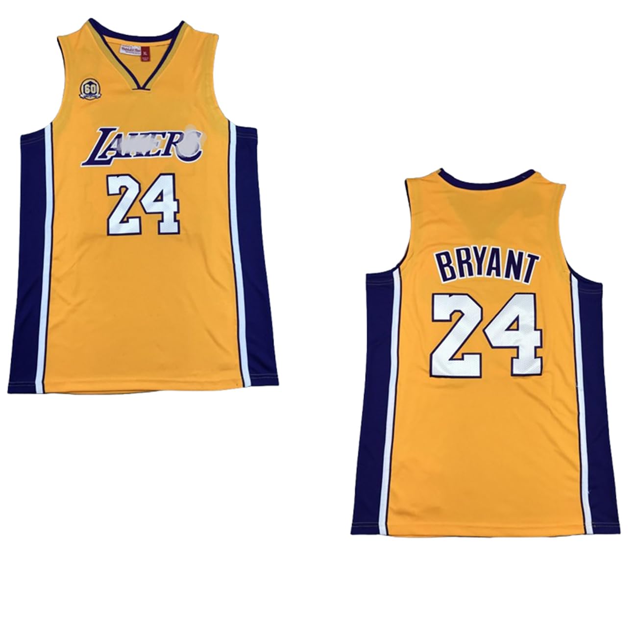 Adultes 24# 24# Maillots de Basketball Unisexe sans Manches Basketball Vest Sport Doublure t - Shirt Gilet