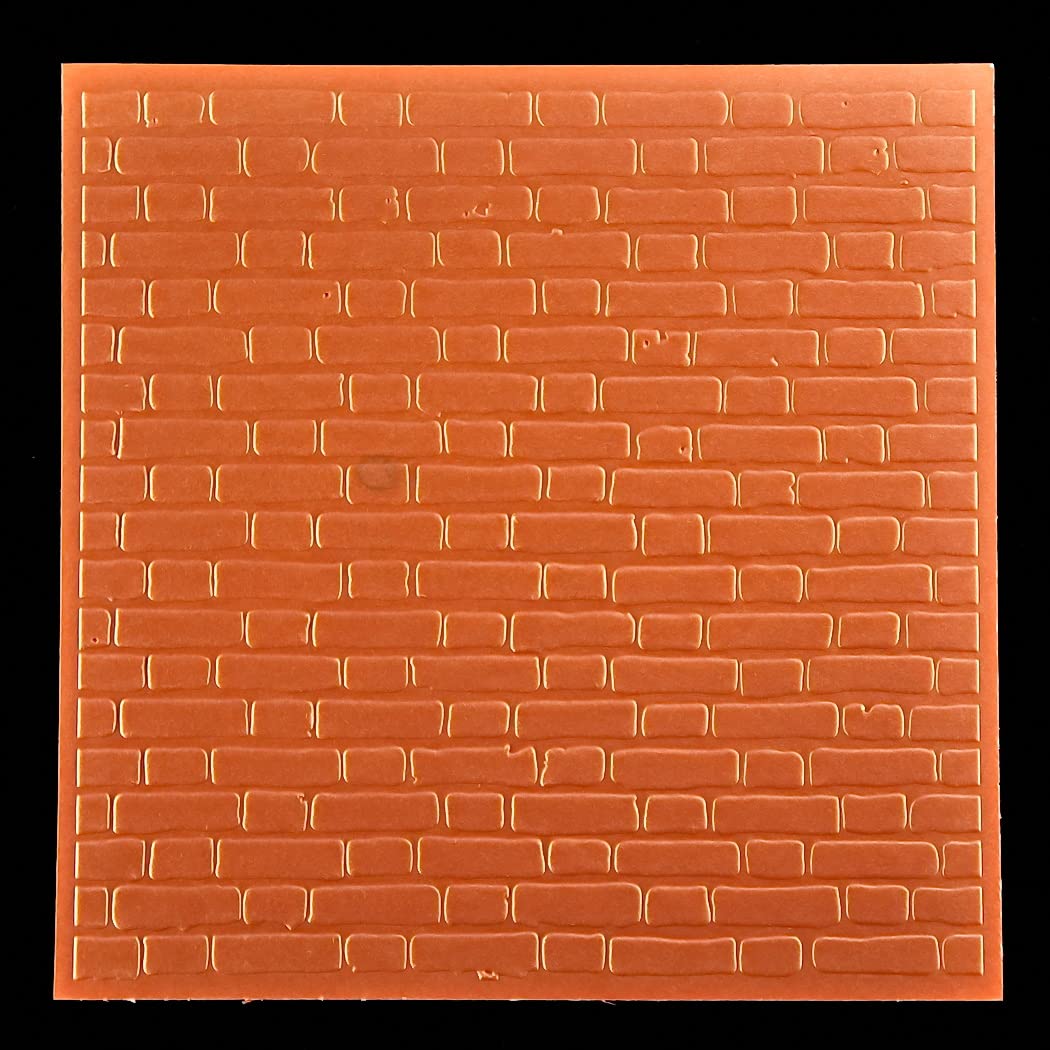 Kwan Crafts Brick Wall Background Plastic Embossing Folders for Card Making Scrapbooking and Other Paper Crafts 3050914 - Image 3