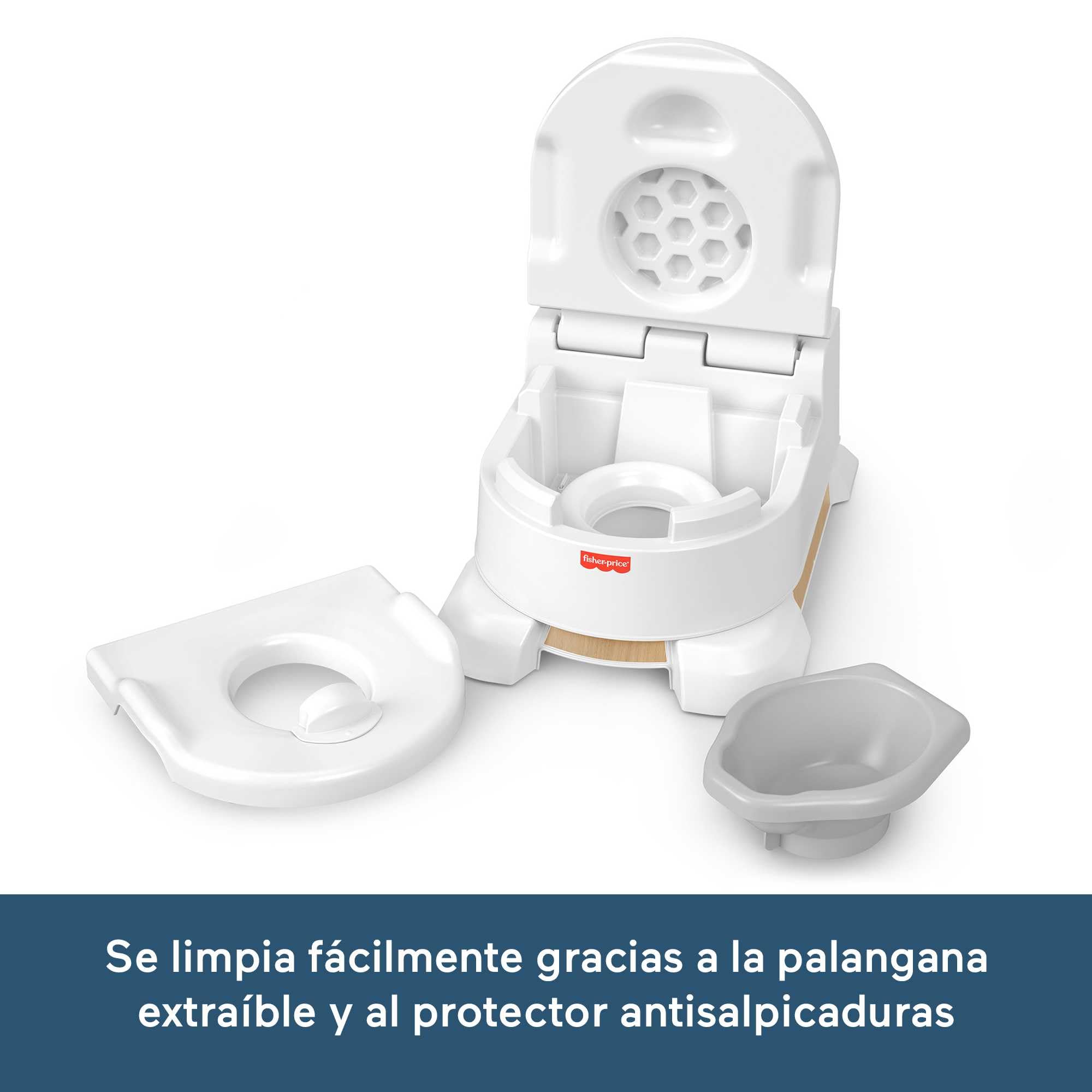 Fisher-Price Orinal aprende a IR al baño, para bebés y niños (Mattel HBX68)