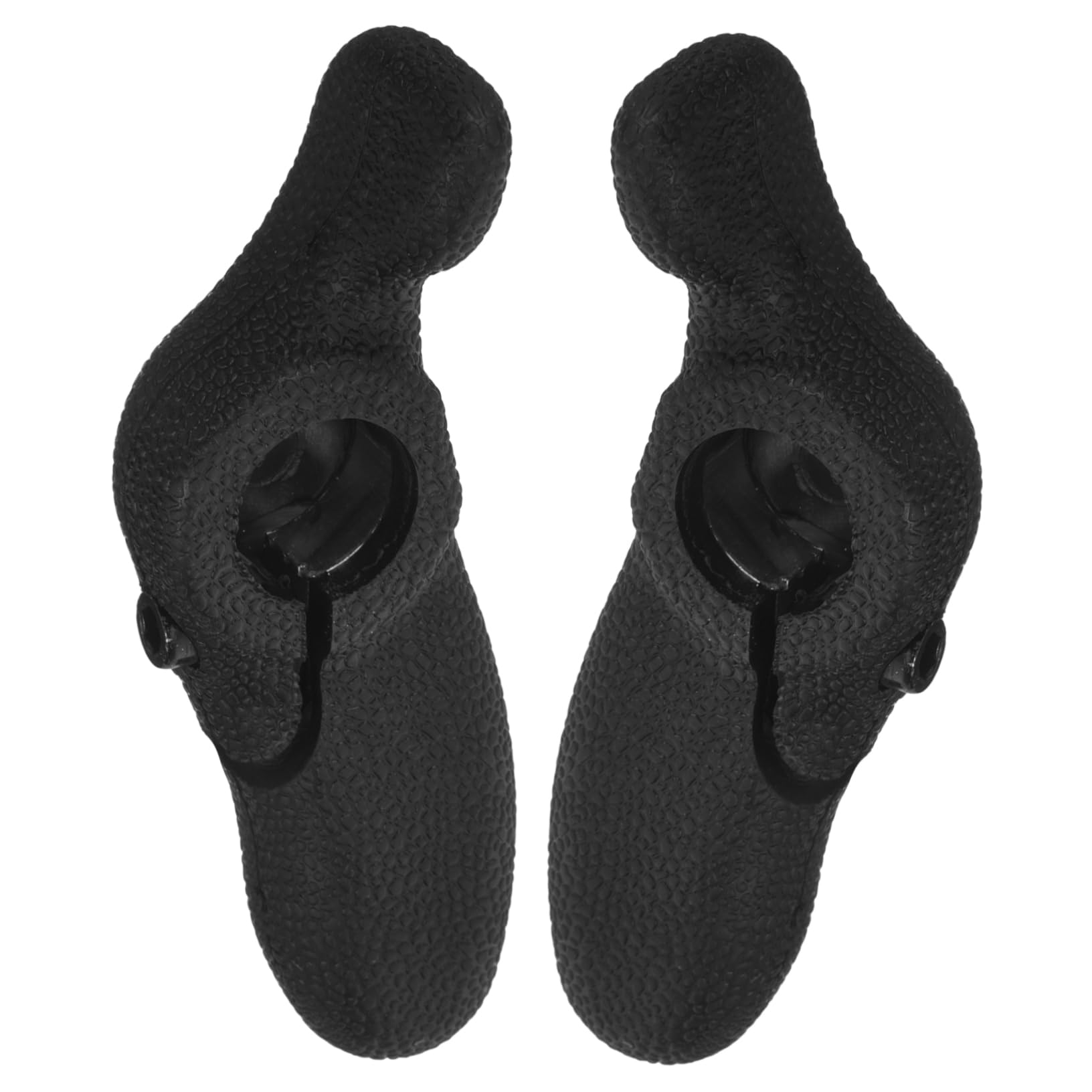 Toyvian Guidon de vélo de Montagne poignées de Couverture de Guidon de vélo Parties à vélo poignées de vélo Guidon pour VTT poignées de Guidon poignée de vélo Caoutchouc Noir