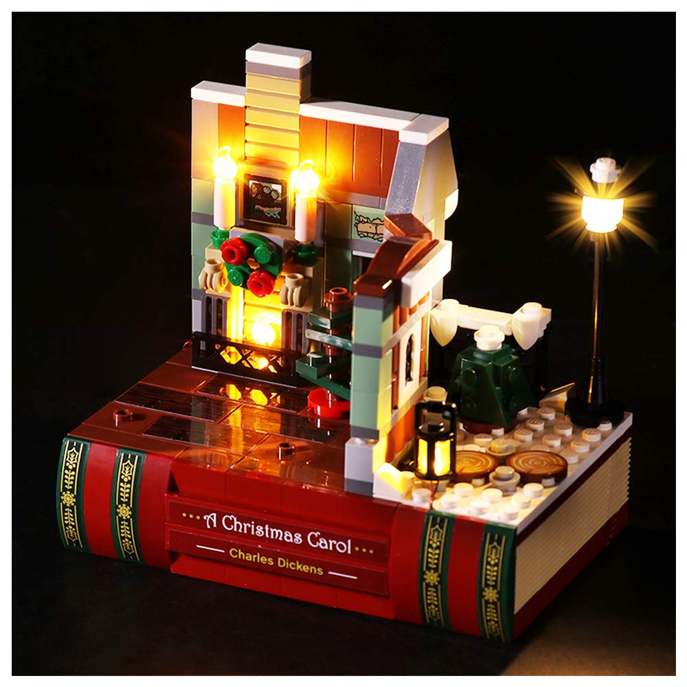 Led Building Block Lighting, Compatible with Lego 40410 Tribute to Charles Dickens Christmas Carol Series, Diy Lighting Modification Accessories (not Including Blocks)