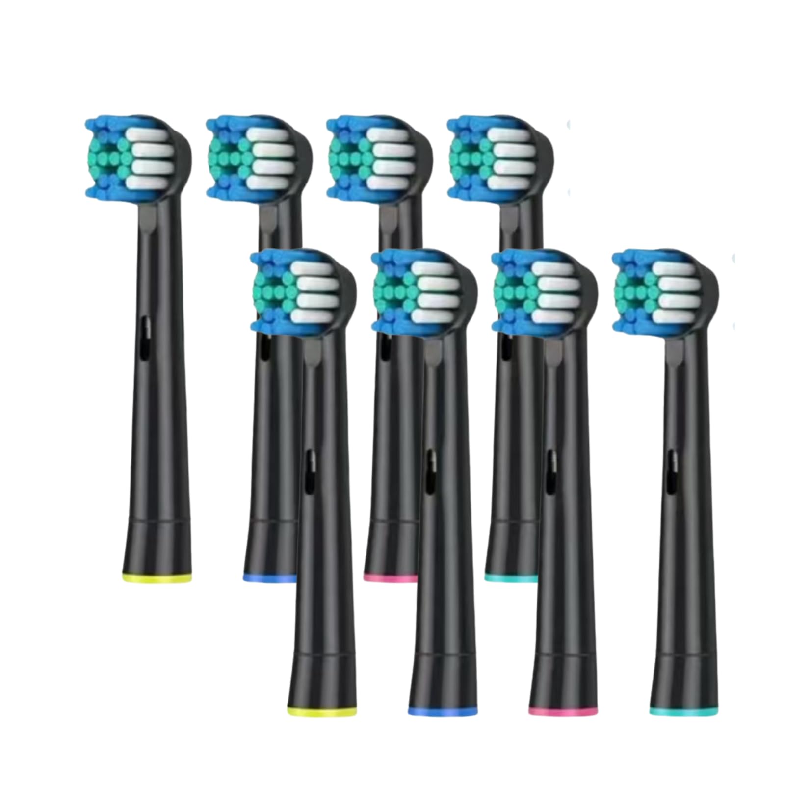 Electric Toothbrush Heads Compatible Replacement – 8 Pcs Electric Brush Head for Oral B Electric Brush, Soft Bristles Electric Brush Head for Deep Plaque Removal-image-15