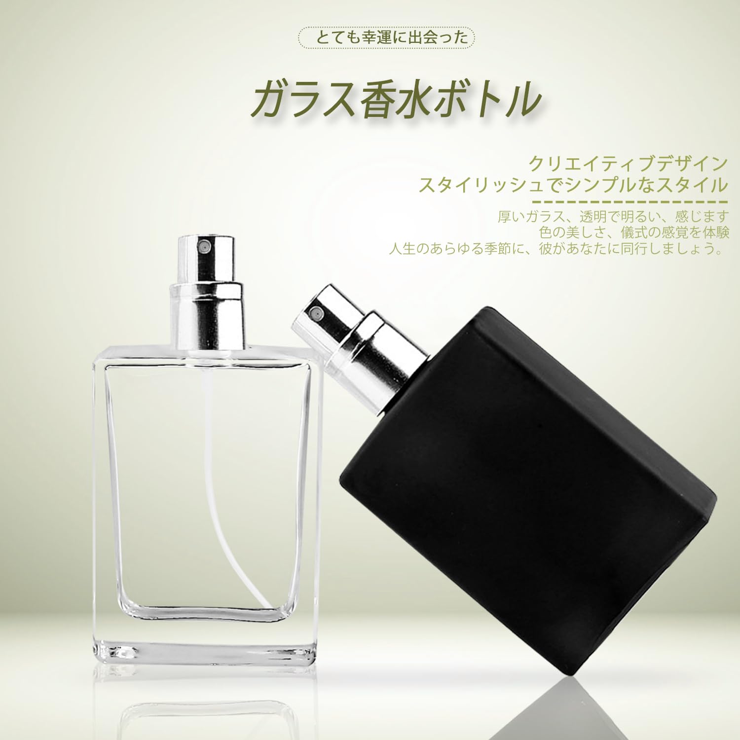 Amazon.co.jp: 詰め替え用 ガラス製香水ボトル 6個セット 30ml