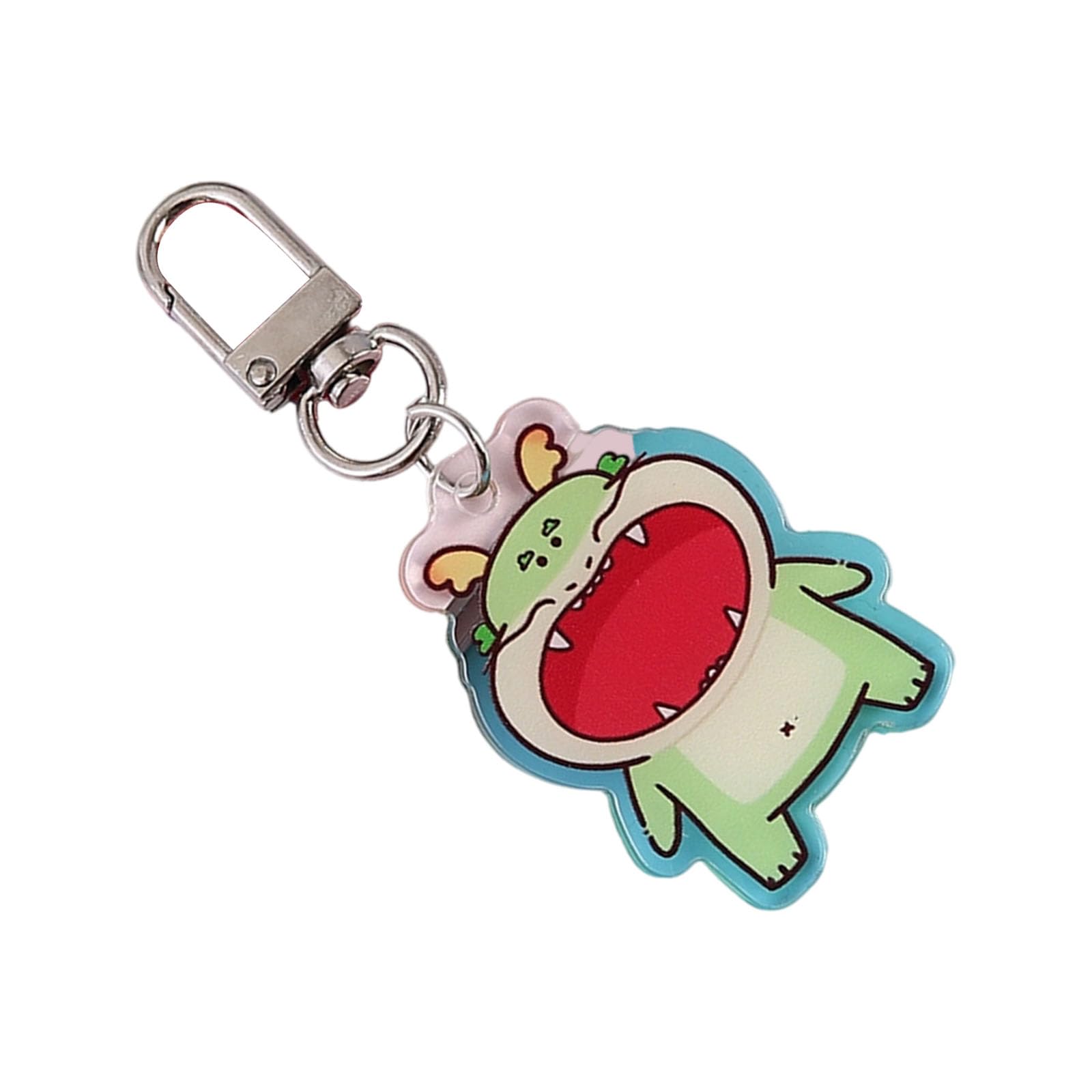 Xinsheinelry Lucky Dragon Acrylic Keychains for Backpacks Creative Cartoon Design Sturdy Ornament Party Supplies Dragon Accessory