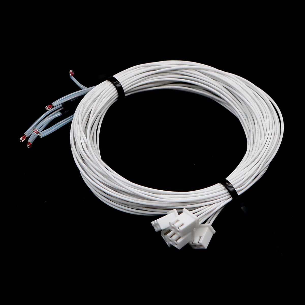 Alnicov 5 szt. Termistorowy czujnik temperatury drukarki 100K dla Ender 3 / Ender 3 Pro/Ender 5 / CR-10 / CR-10S
