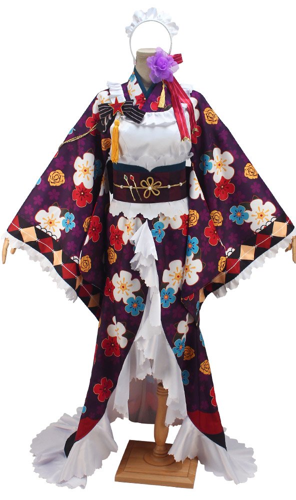 Cosonsen Custom Made Love Live! Toujou Nozomi Cosplay Costume Taisho Romance Ver