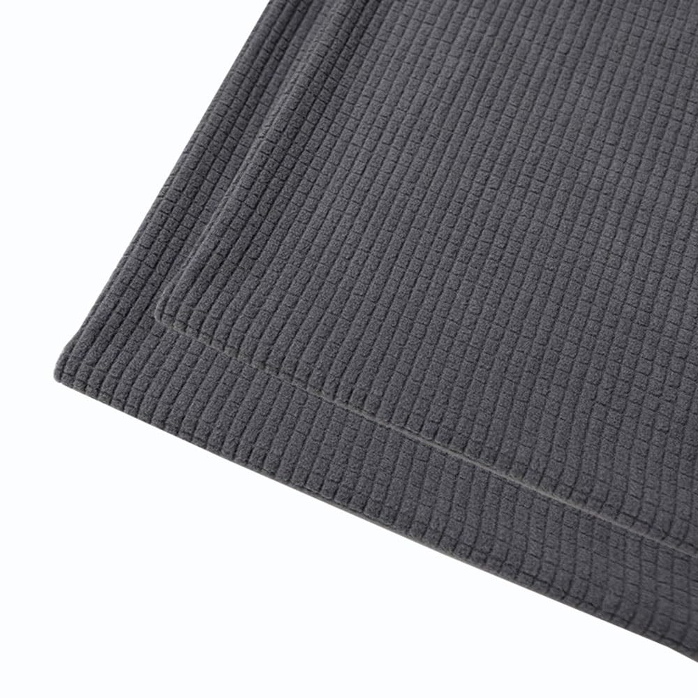 SWJ-swjssb 2 Pack Throw Pillow Covers 18x18,20x20,Soft Corduroy Extra Large Cushion Covers For Living Room Sofa Super King Size Pillow Cases Decorative Couch Pillowcases(Dark Gray,40x40 cm)