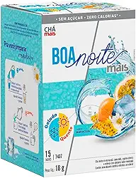 Chá Gelado CháMais Boa Noite Mais Maracujá 15 Sachês