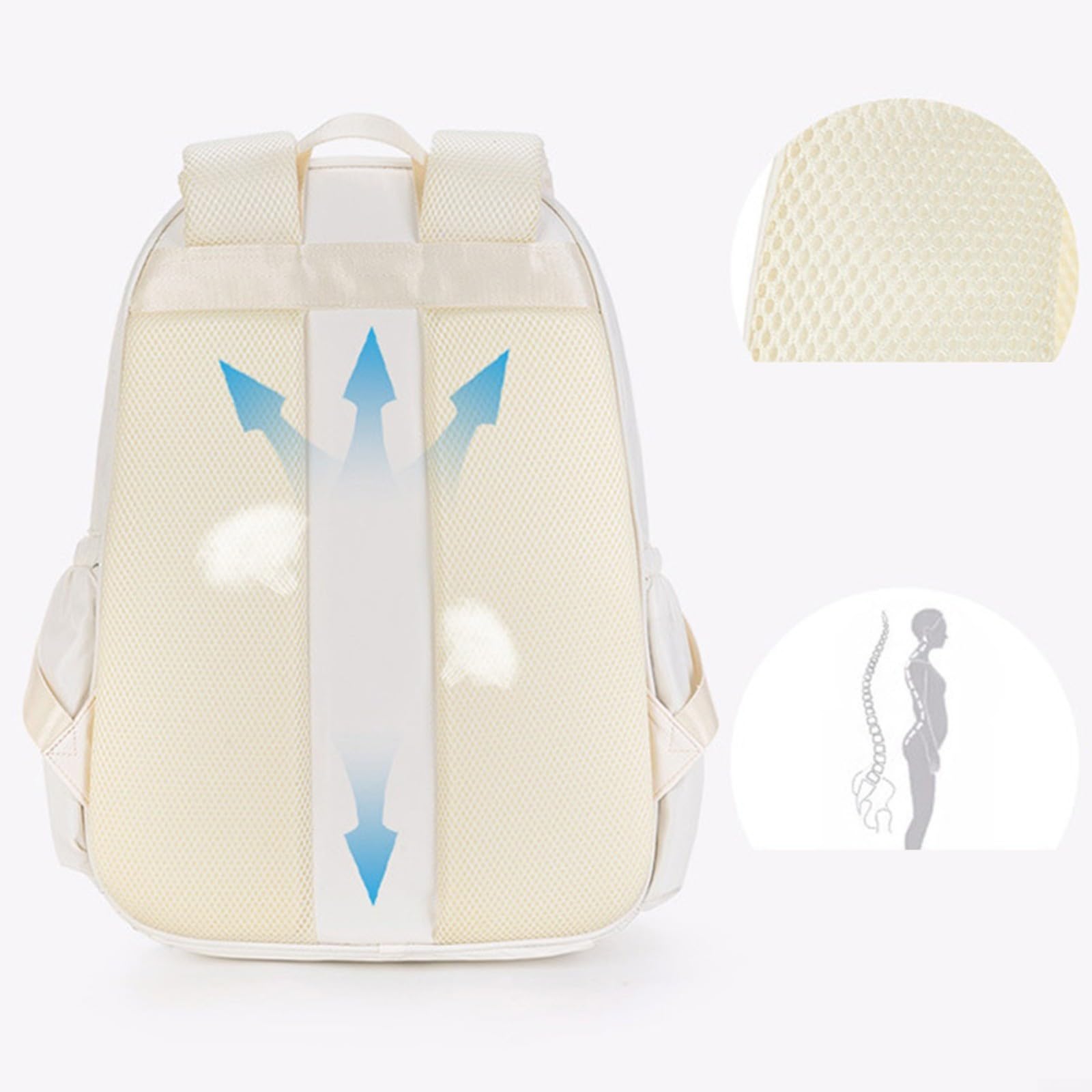 Mochila deportiva de raqueta de tenis de 46 x 31 x 13 cm con compartimento fijo para raqueta, correas anchas ajustables para el hombro, raquetas de tenis, raquetas de bádminton y raquetas de