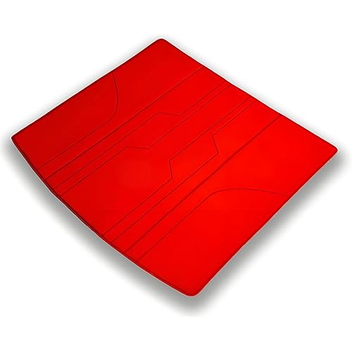 Automobile Exclusive Customization Cargo Liner for Infiniti G Series Saloon 2009-2015, Luxurious Texture Boot Liner Mat, High-end Craftsmanship Car Trunk Mat,Red