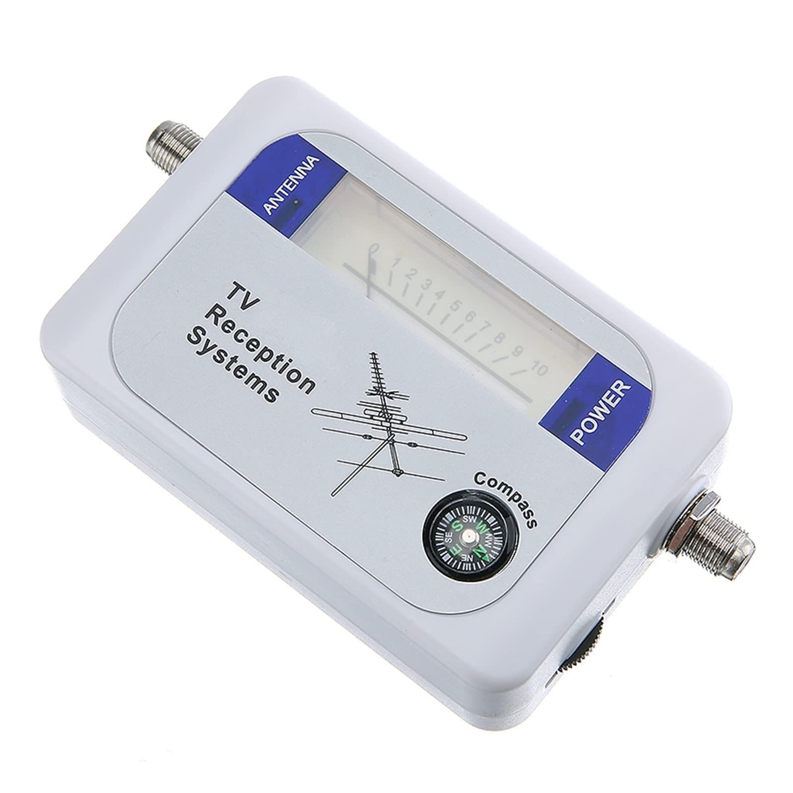 95DTW DVB-T Signal Compass Finder Misuratore di potenza dell'antenna del rilevatore TV digitale leggero e durevole Decodificatore del ricevitore