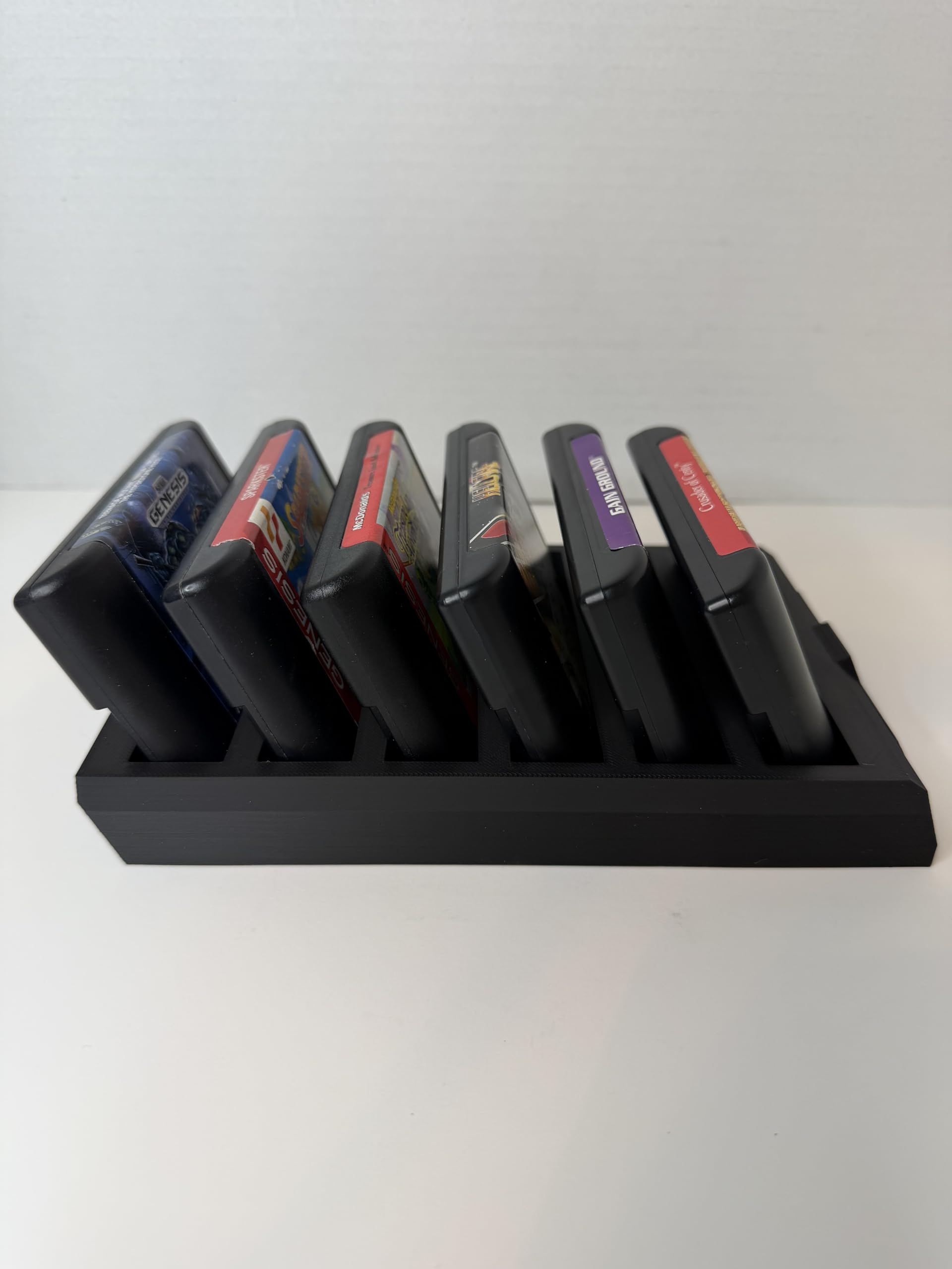 Game Storage for Sega Genesis – 6 Slot Cartridge Holder Display- 3D printed - Sega Genesis - Very Good - Used Accessory - Image 8