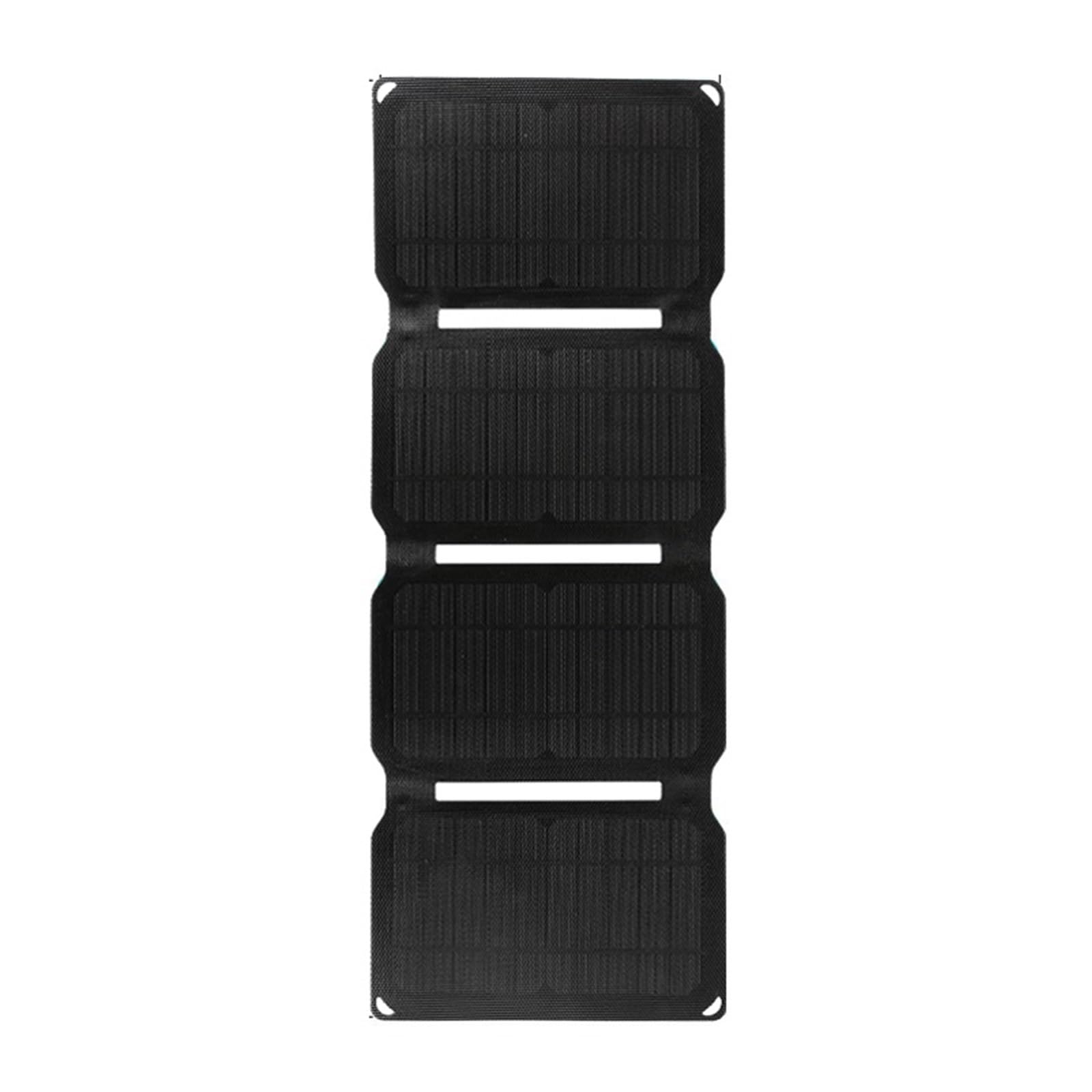 Pannello Solare Portatile USB Pieghevole for Telefono Cellulare Caricabatterie for Banca di Alimentazione Celle solari Batteria Campeggio Impermeabile all'aperto(28W 12V 4 fold-01)