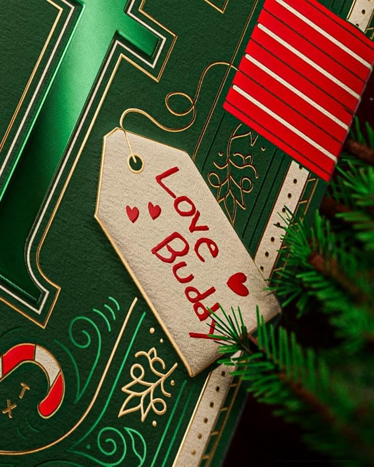 Theory11 Elfenspielkarten in Premium-Qualität, perfekt für Weihnachtsfilmfreunde, Buddy Fans und Pokerkarten-Sammler – Bild 4