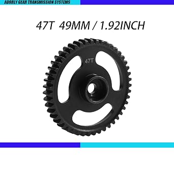 Harden Steel 47T Spur Main Gear for 1/8 HPI Savage 4.6 X 21 25 SS Replace 76937 Upgrade Parts