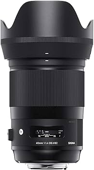 SIGMA シグマ 40mm F1.4 DG HSM Art Canon EF用 Amazon.co.jp: SIGMA 単焦点標準レンズ 40mm F1.4 DG HSM | Art
