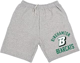 Official Collegiate NCAA Sweat Shorts Men's Apparel Arched Text Black Collection
