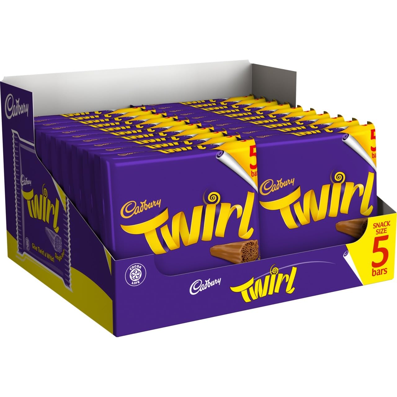 Cadbury Batoniki czekoladowe Twirl, 20 x 107,5 g