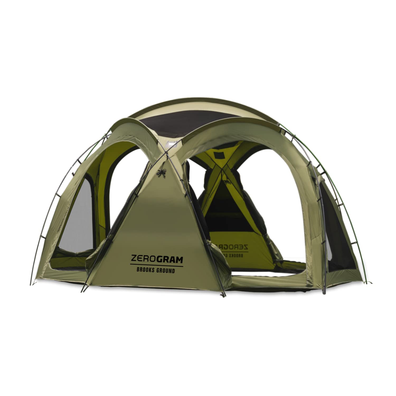 Amazon | ZEROGRAM（ゼログラム）Brooks Ground Dome Shelter/圧倒的な
